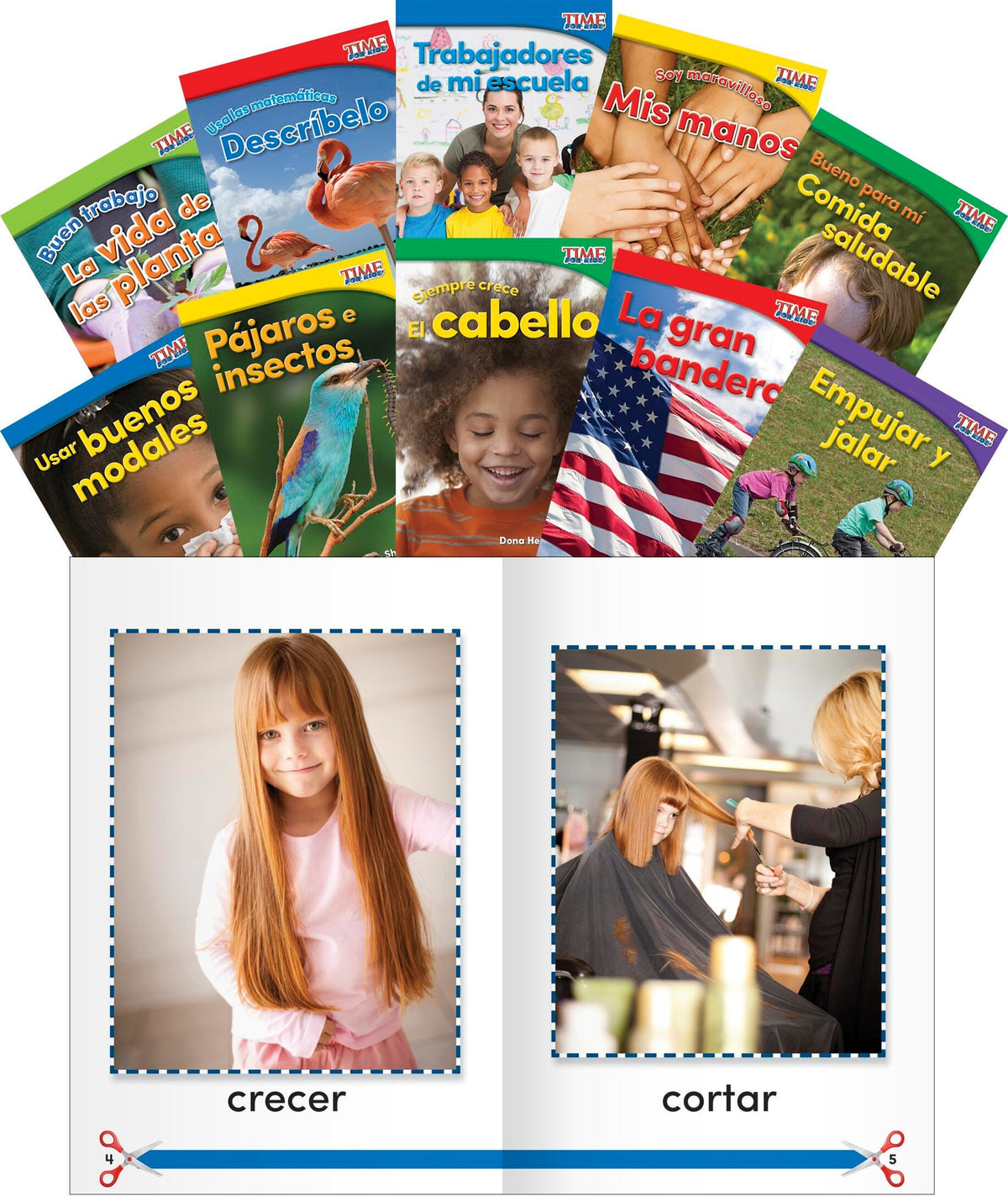 BOOKS TIME FOR KIDS INFORMATIONAL TEXT GR K SPNSH SET 1 SET OF 10