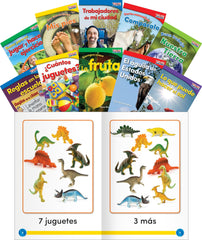 BOOKS TIME FOR KIDS INFO TEXT GRADE K SPANISH READERS SET 2 SET OF 10