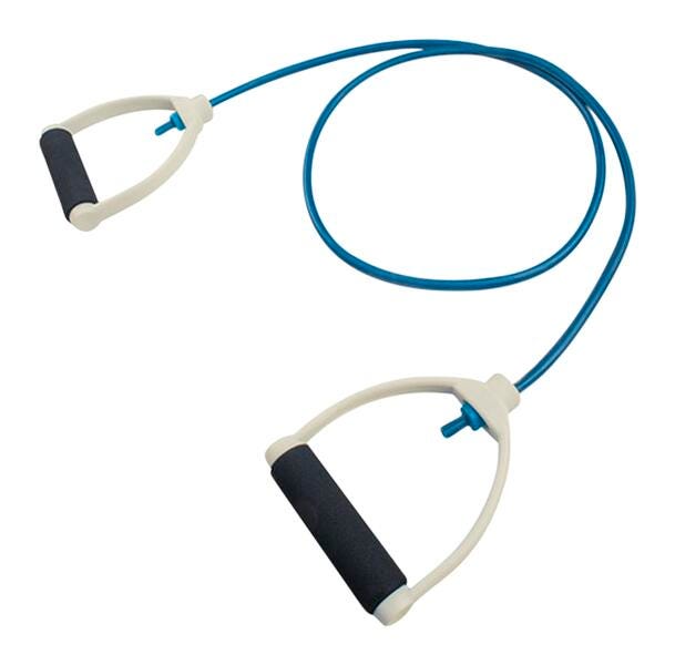 EXERCISE TUBING -EXTRA LIGHT RESISTANCE - TEAL