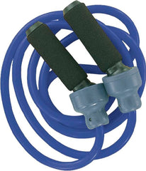 JUMP ROPE - 4-POUND WEIGHTED 9 FEET LONG - ROYAL BLUE