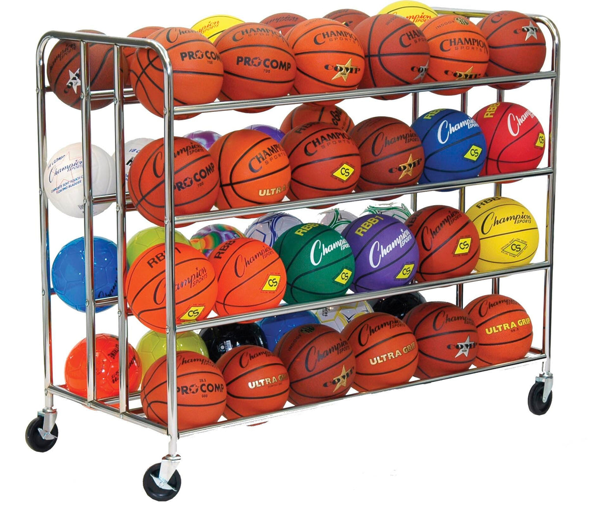 BALL RACK - 48 BALL DOUBLE BALL RACK BRC48