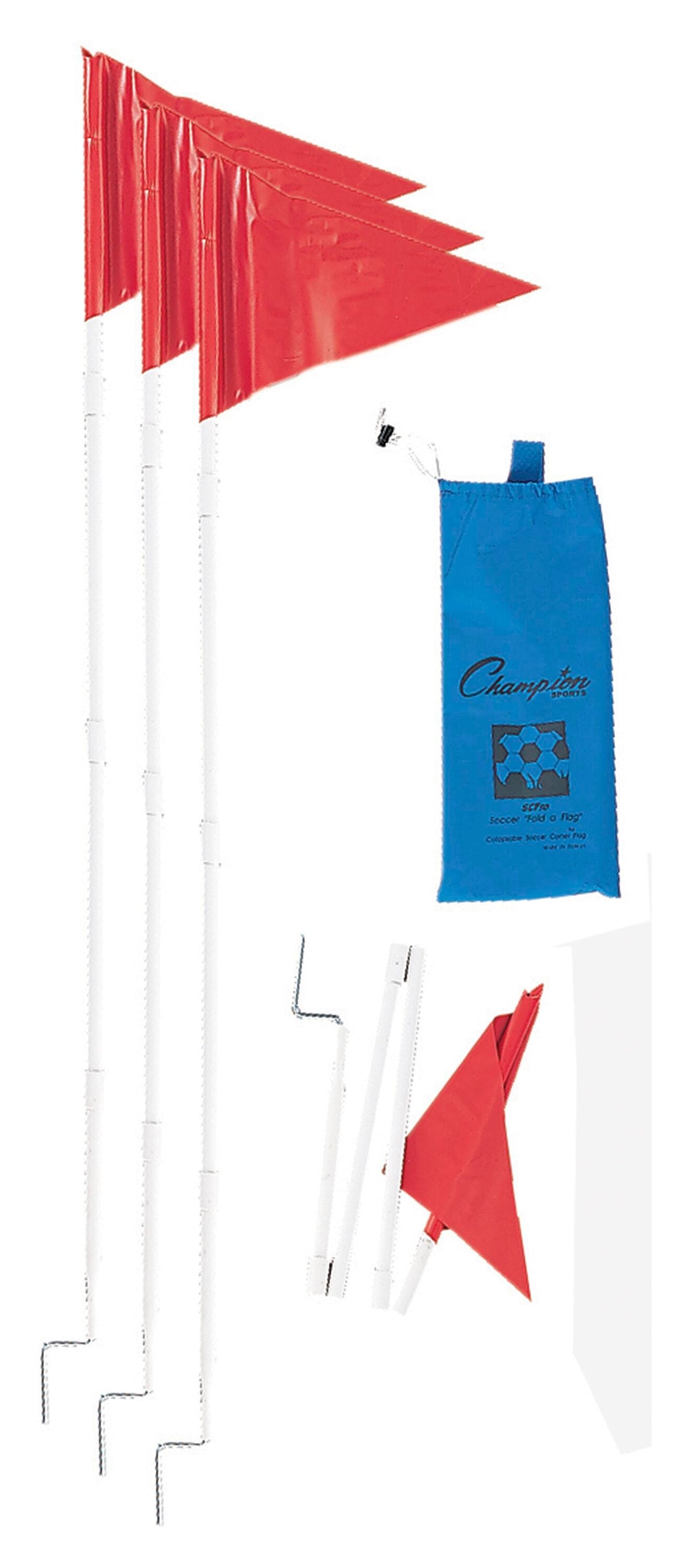 SOCCER FOLD A FLAG SET - SCF50 - SET OF 4