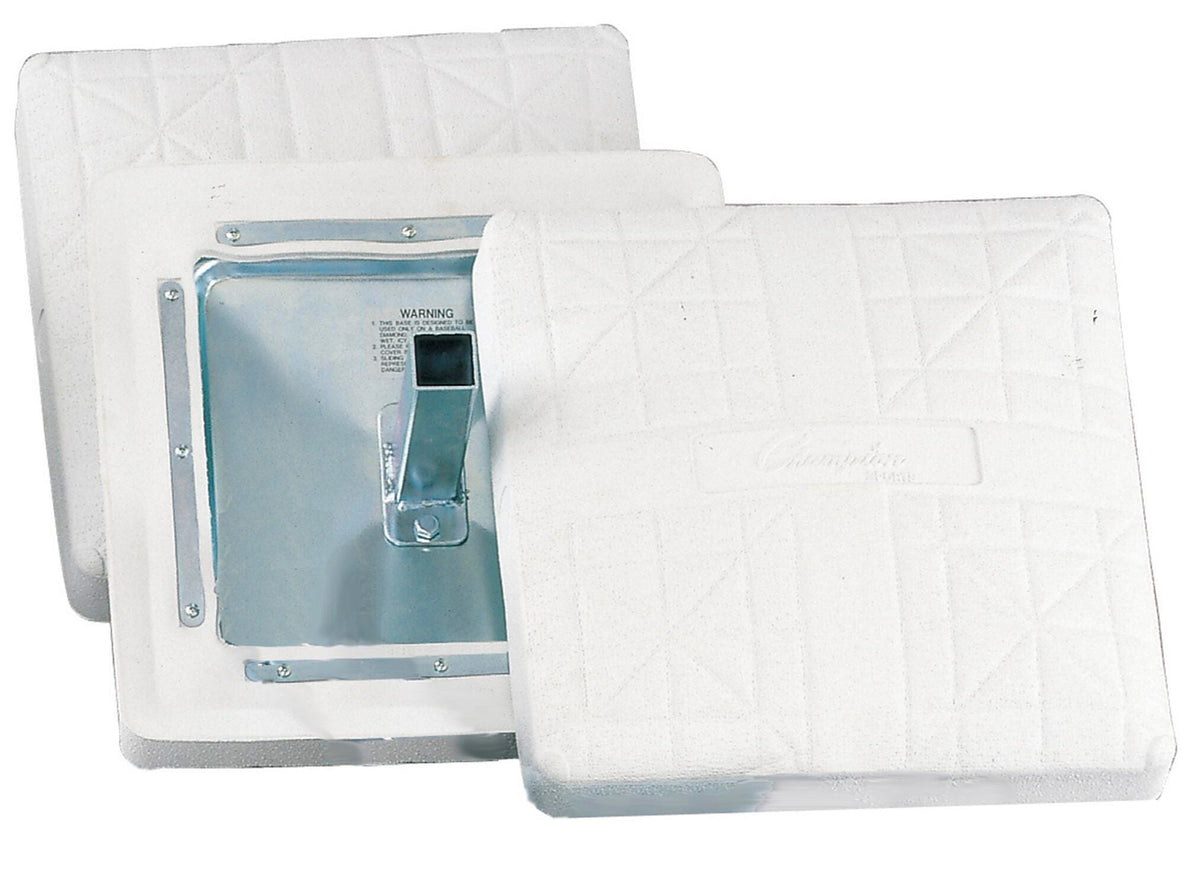 PRO ANCHORED BASE W/ BOLTED STANCHION PAN - M500