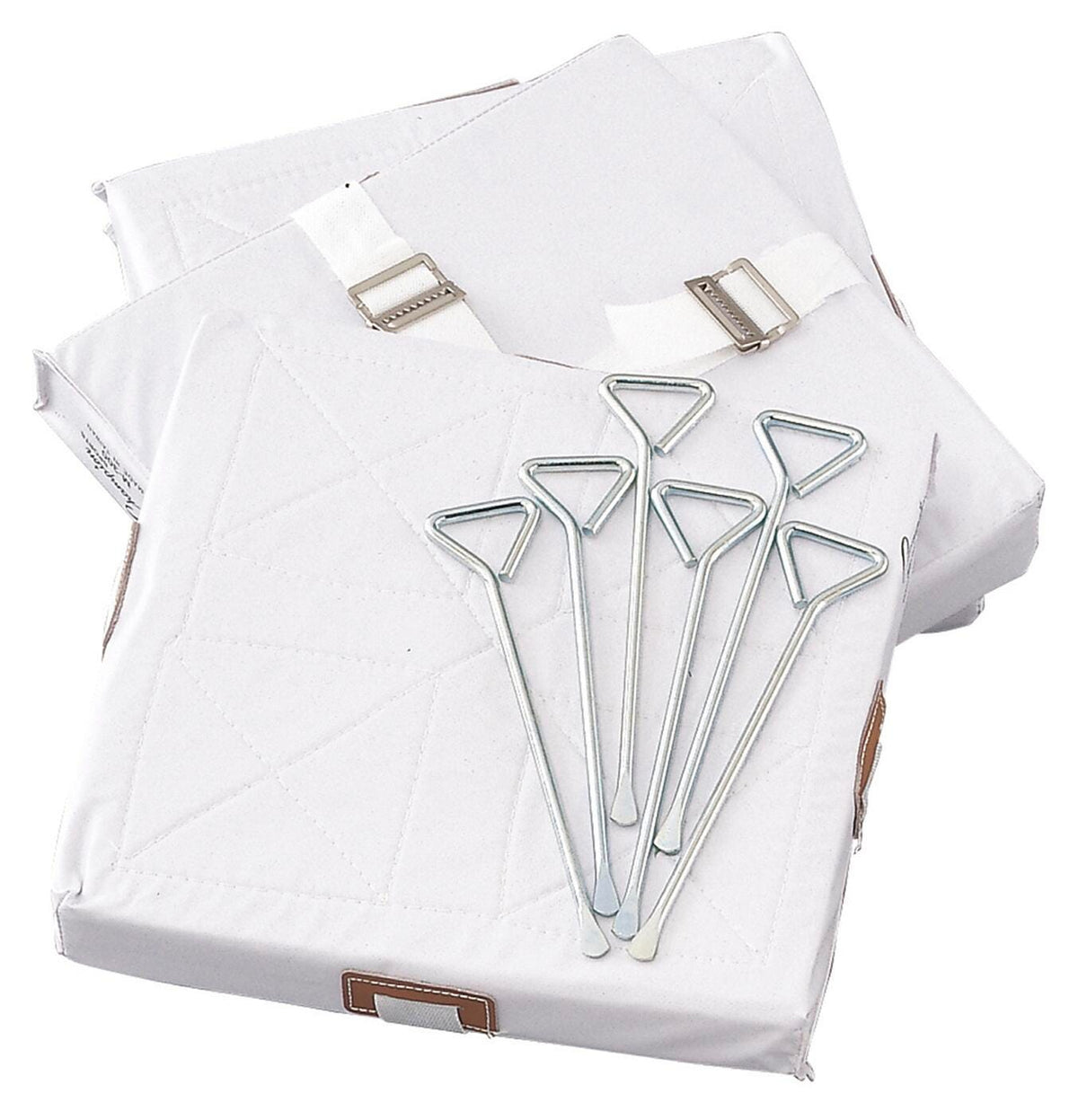 FOAM FILLED QUILTED COVER BASE SET W/ 2 HD NYLON WEB STRAPS - M300