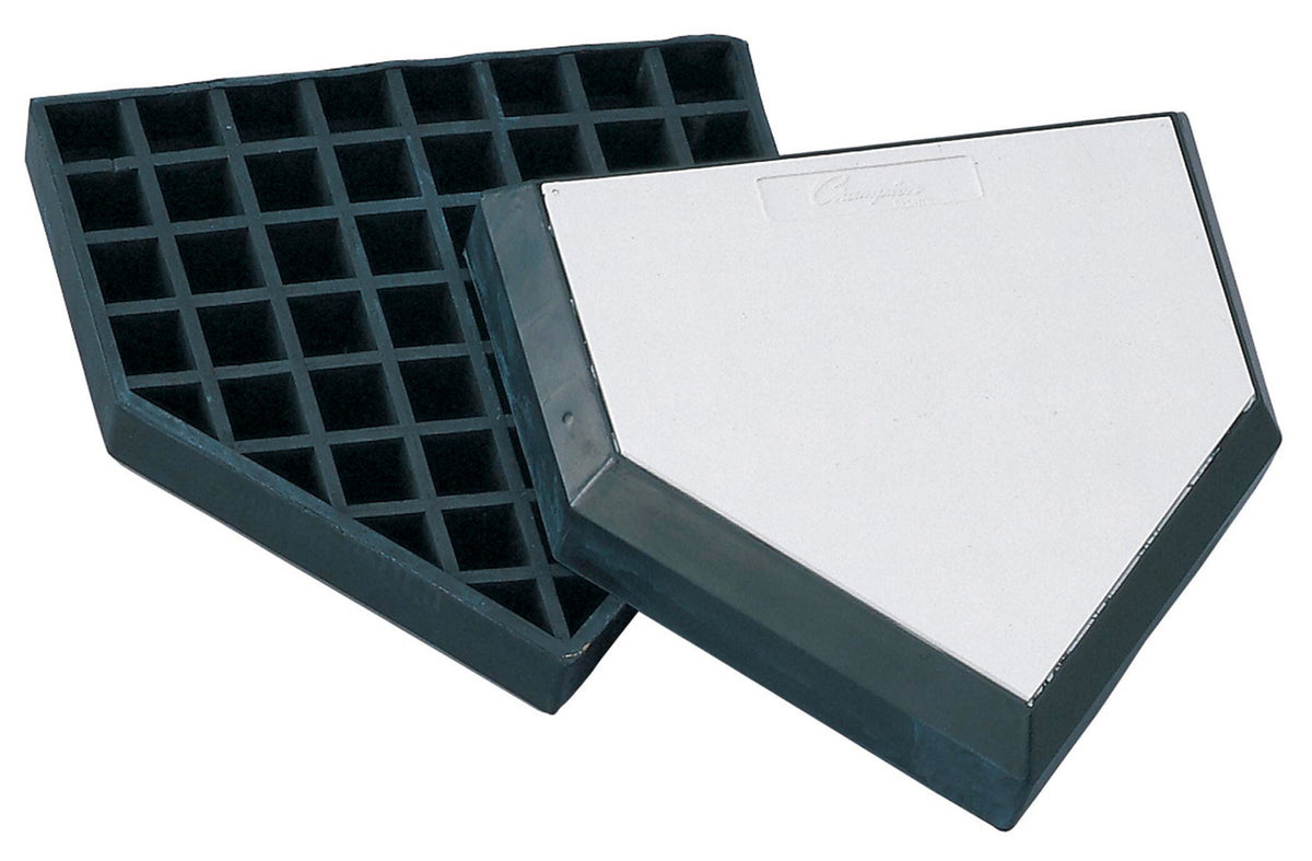 PRO BURY ALL HOMEPLATE W/ WAFFLE BOTTOM - BLACK/WHITE - BH86