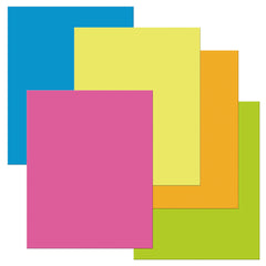 POSTER BOARD NEON ASSORTED 22X28 PACK OF 25