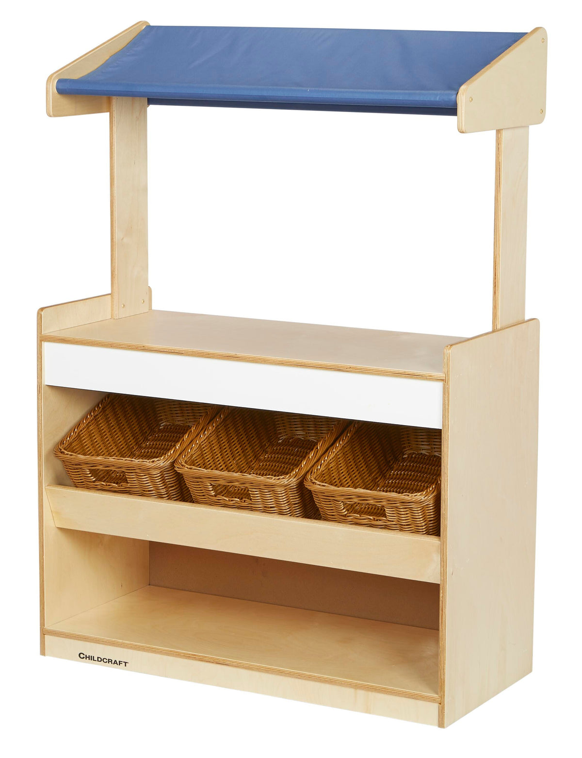 KIT MARKET STAND WITH CANOPY WITH 3 BASKETS