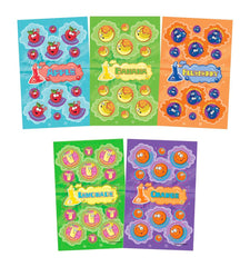 STICKERS SCRATCH-N-SNIFF- FRUITY FUN
