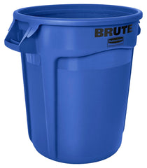 RECEPTACLE - BRUTE CONTAINTER - 32 GALLON CAPACITY - BLUE COLOR - EACH