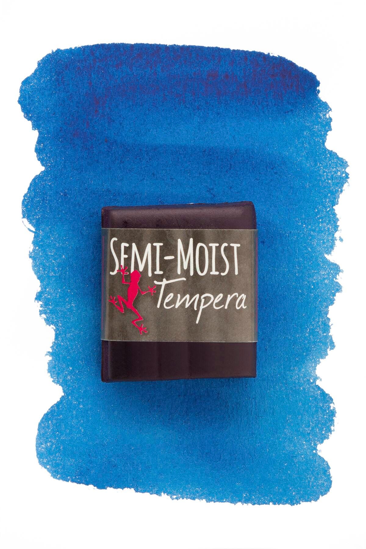 PAINT TEMPERA CAKES SEMI-MOIST RICHESON BLUE