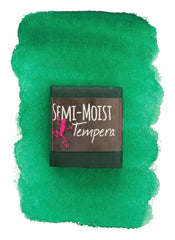 PAINT TEMPERA CAKES SEMI-MOIST RICHESON GREEN