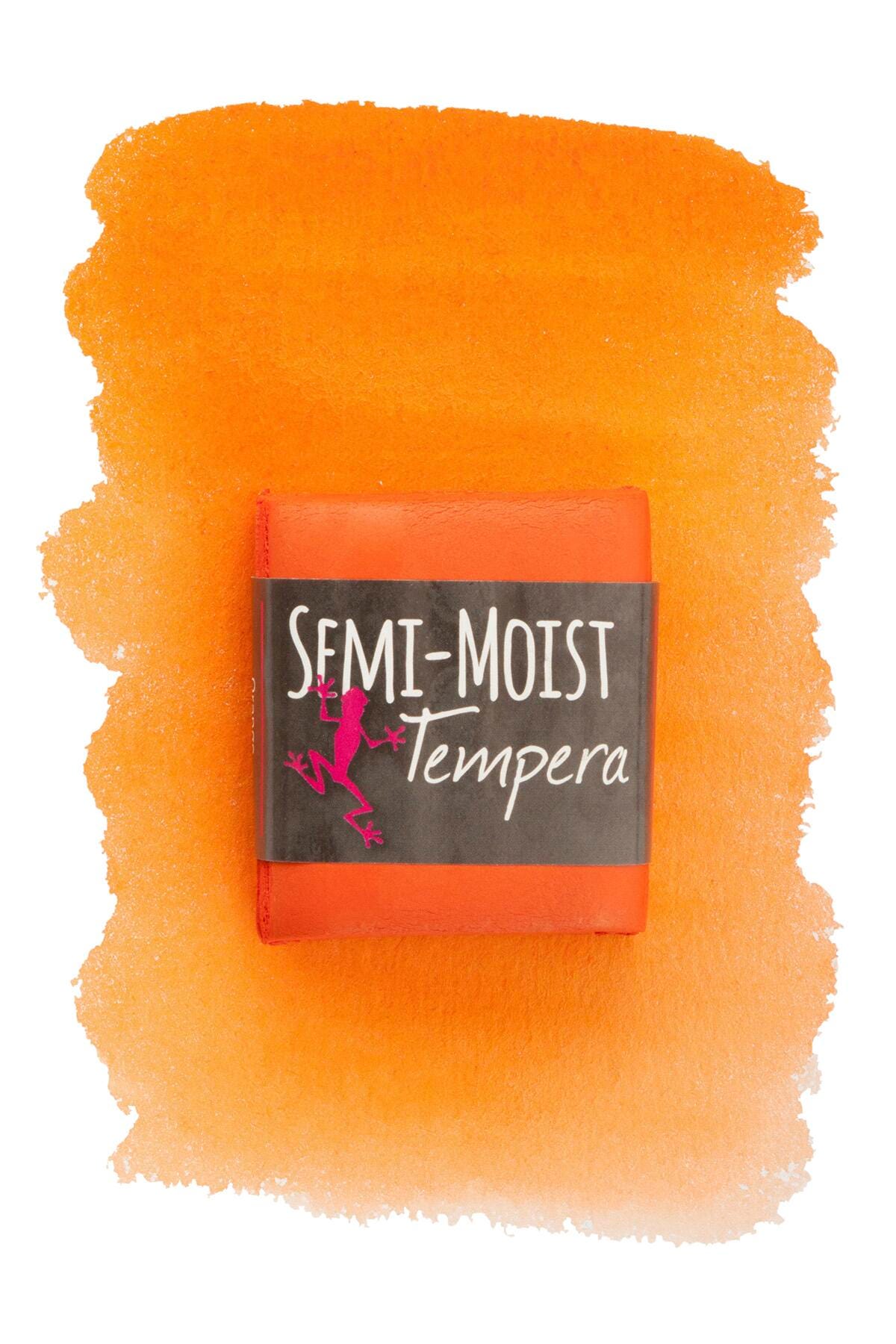 PAINT TEMPERA CAKES SEMI-MOIST RICHESON ORANGE