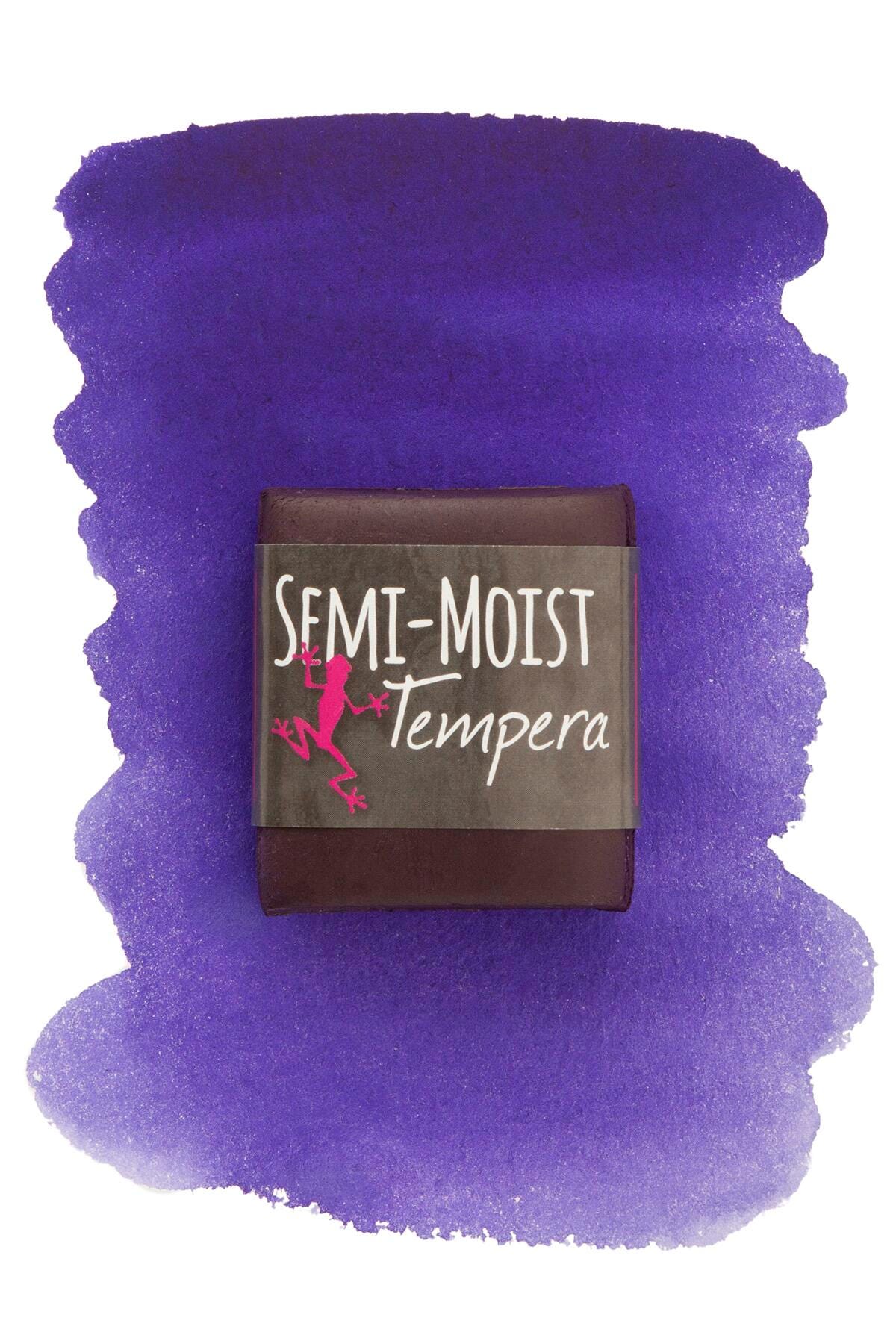 PAINT TEMPERA CAKES SEMI-MOIST RICHESON PURPLE