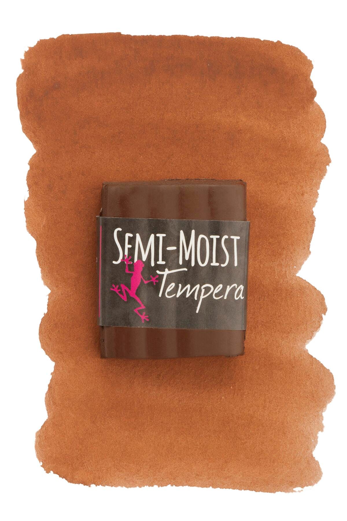 PAINT TEMPERA CAKES SEMI-MOIST RICHESON BROWN
