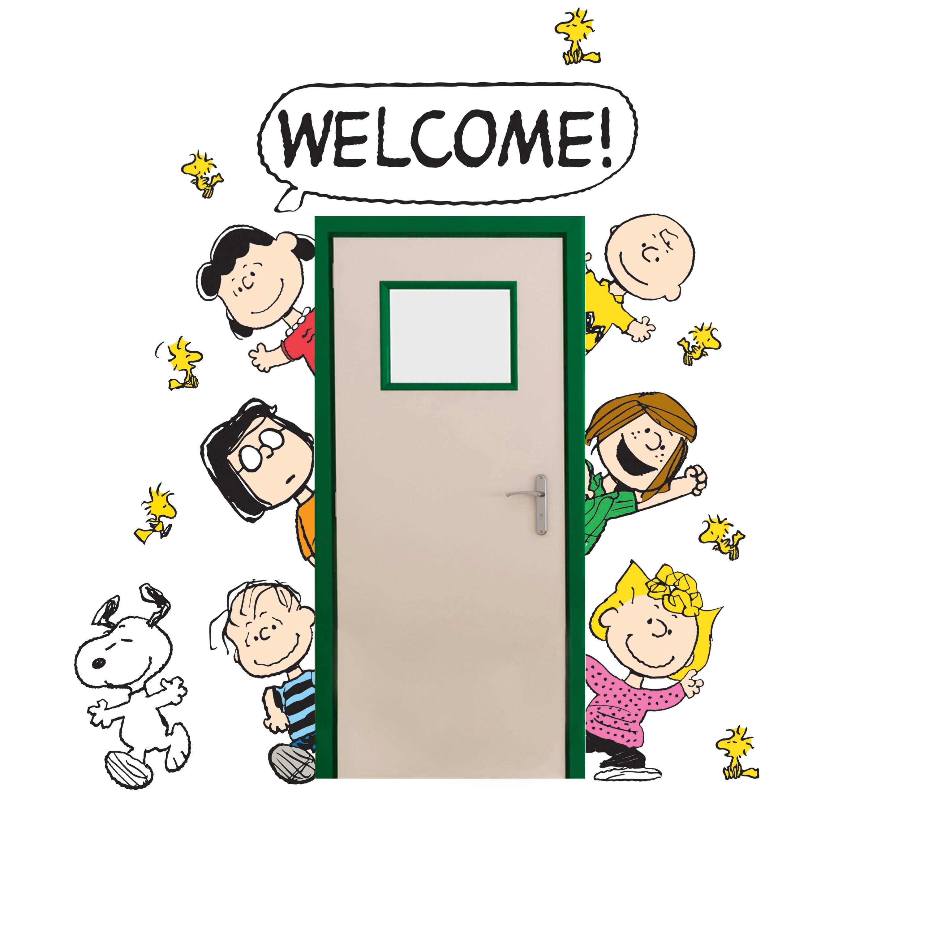 GO AROUND WELCOME PEANUTS EUREKA 24X17 IN