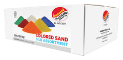 SAND COLORED 5 LB ASSORTED COLORS SET OF 6