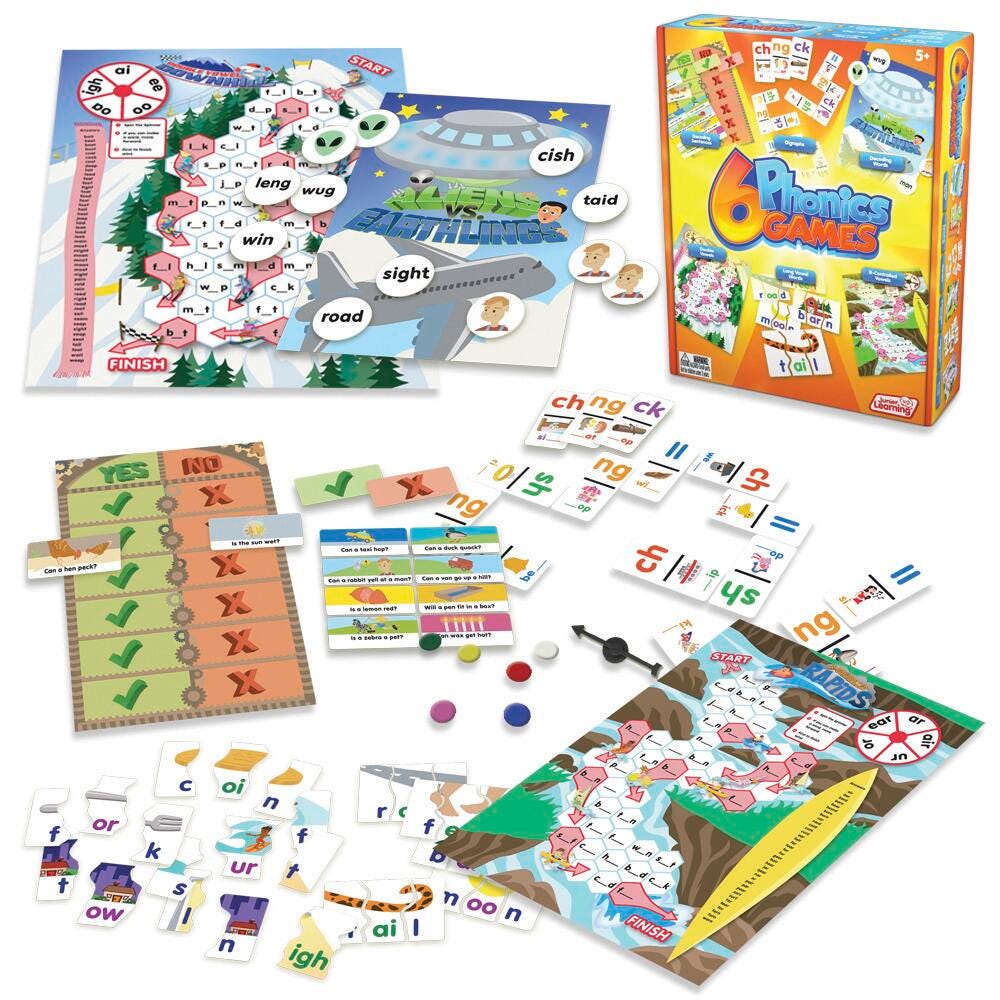 GAMES 6 PHONICS SET
