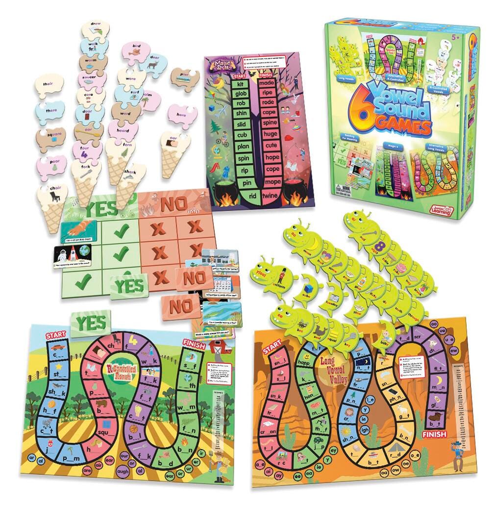 GAME 6 VOWEL SOUND GAMES