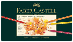 PENCILS COLORED FABER CASTELL POLYCHROMOS ASST COLORS SET OF 36