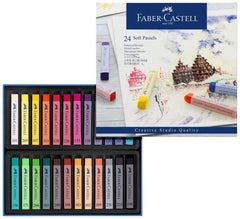 PASTEL SOFT FABER-CASTELL CREATIVE STUDIO FULL STICK SET OF 24