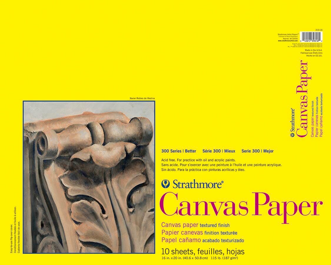 300 SERIES CANVAS PAPER 16X20 PAD