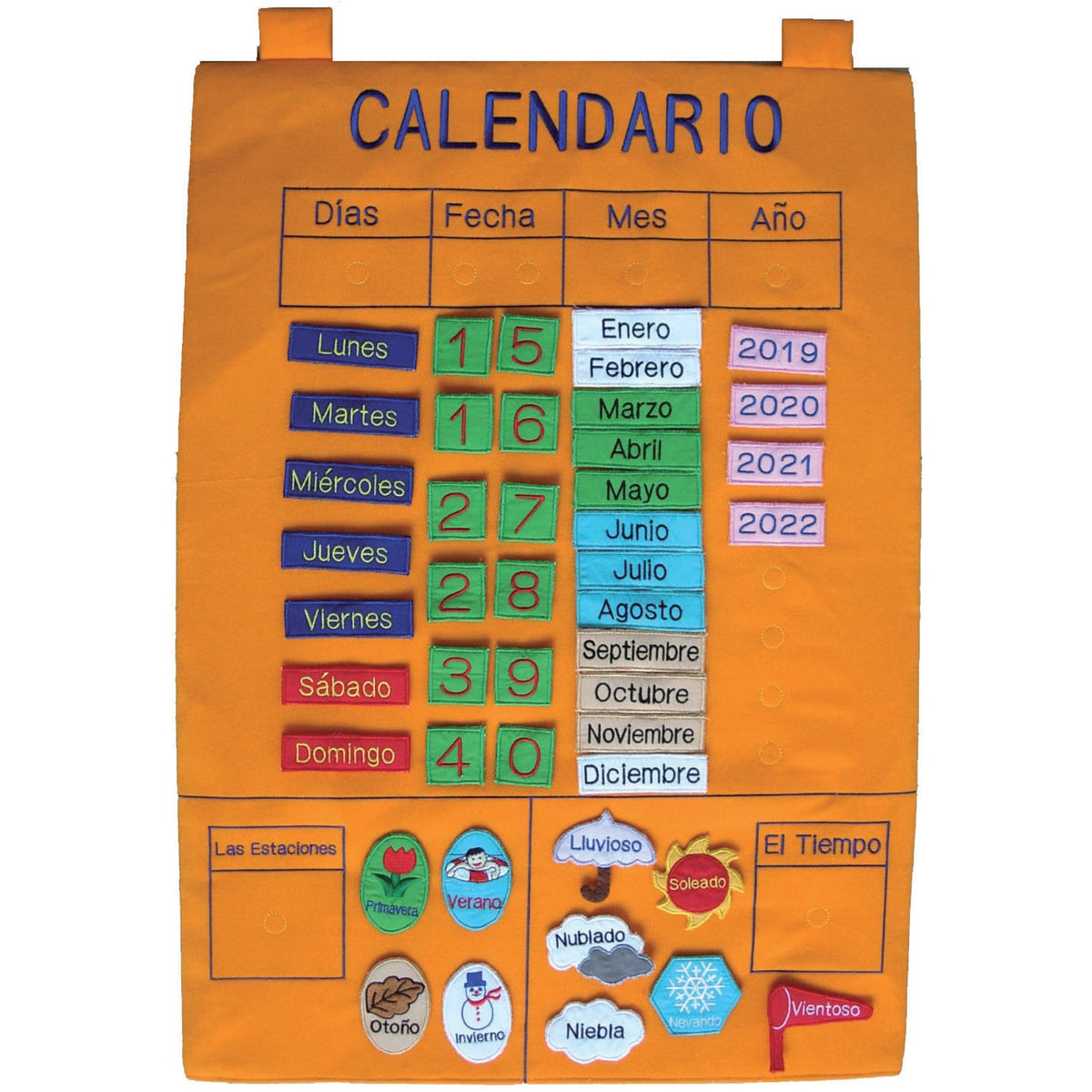 Wall Chart - Calendario Cotton