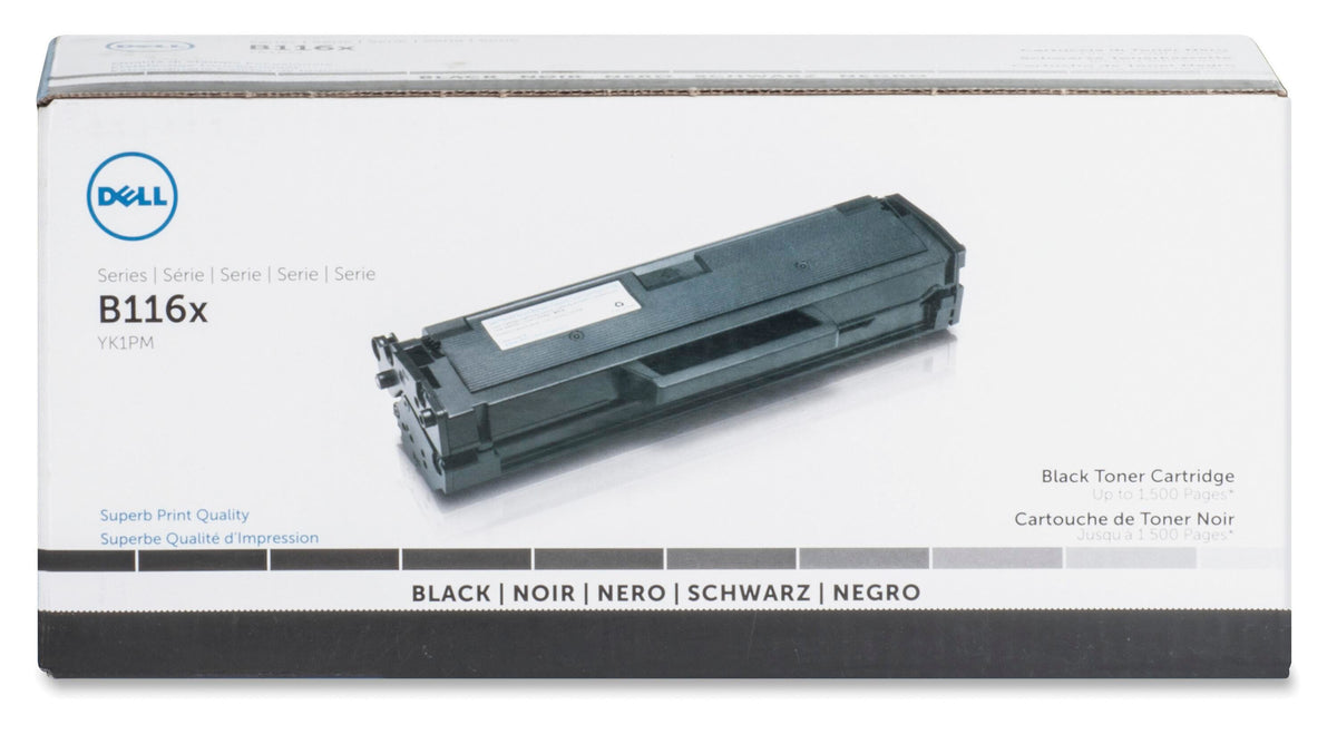 CARTRIDGE INK TONER DELL DLLYK1PM BLACK