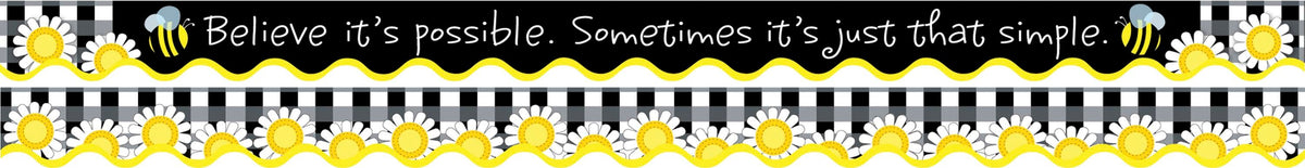 BUFFALO PLAID DOUBLE SIDED SCALLOP BORDER PACK