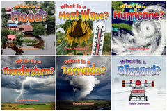 BOOK SEVERE WEATHER CLOSE UP SET OF 6