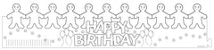COLOR YOUR OWN BIRTHDAY CROWNS PACK OF 24