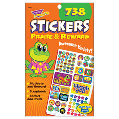 STICKER PAD PRAISE-REWARD PACK OF 738
