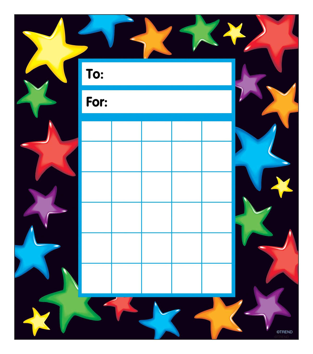 INCENTIVE PAD GEL STARS PACK OF 36 SHEETS