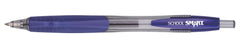 PEN GEL RETRACTABLE SCHOOL SMART BLUE PACK OF 12