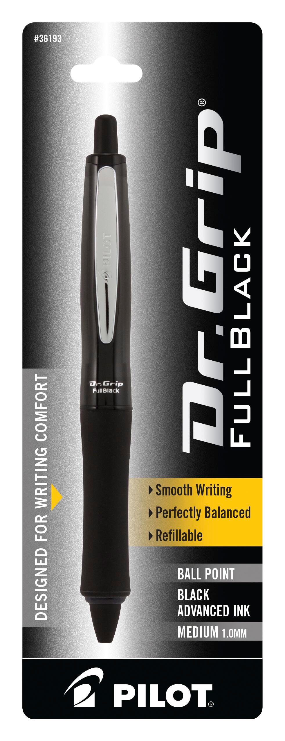 PEN DR GRIP RT BALLPOINT FULL BLACK EACH