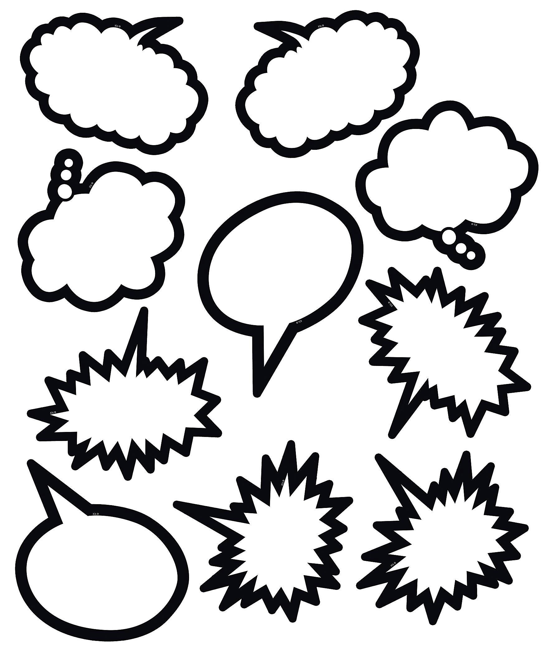 ACCENTS SPEECH THOUGHT BUBBLES 6 IN PACK OF 30