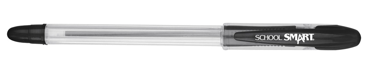 PEN GRIP MEDIUM BALLPOINT SCHOOL SMART BLACK PACK OF 12