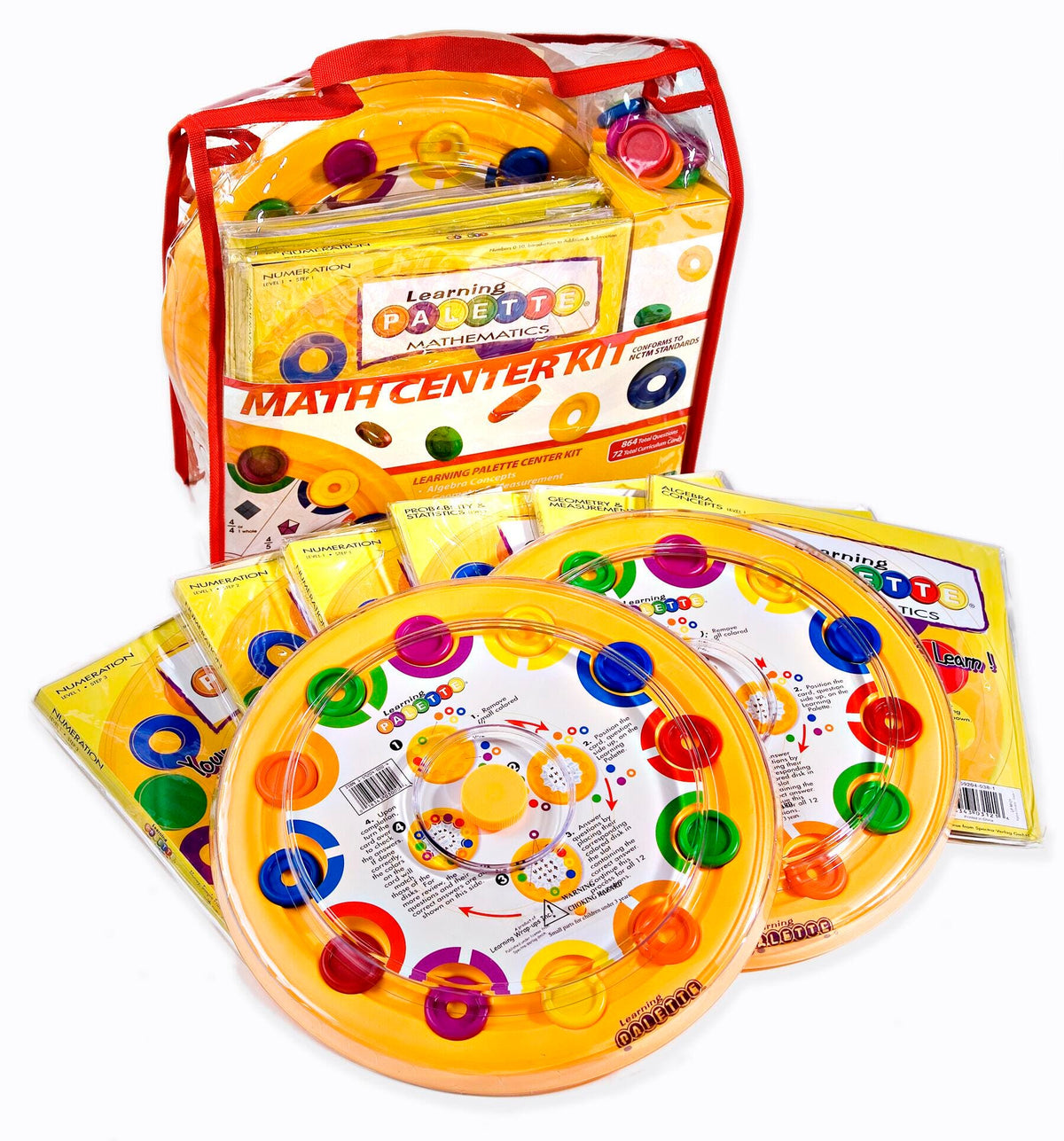 LEARNING PALETTE KINDERGARTEN MATH CENTER KIT