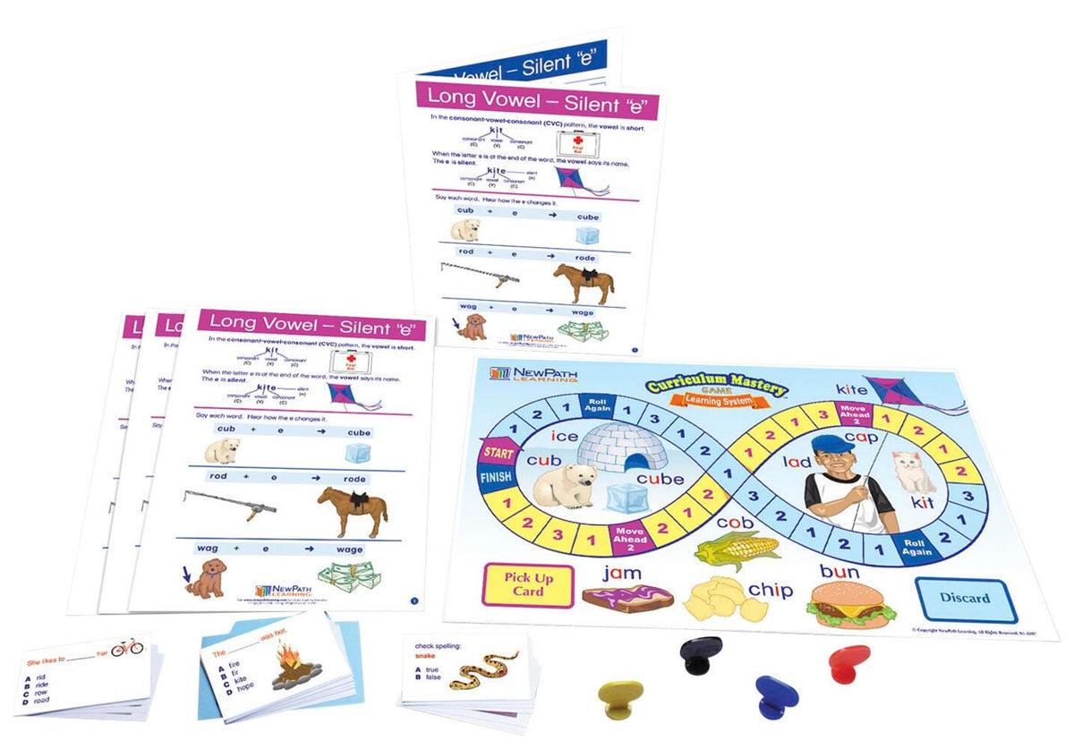LEARNING CENTERS ELA/READING GR. 1-2 LONG VOWEL - SILENT E
