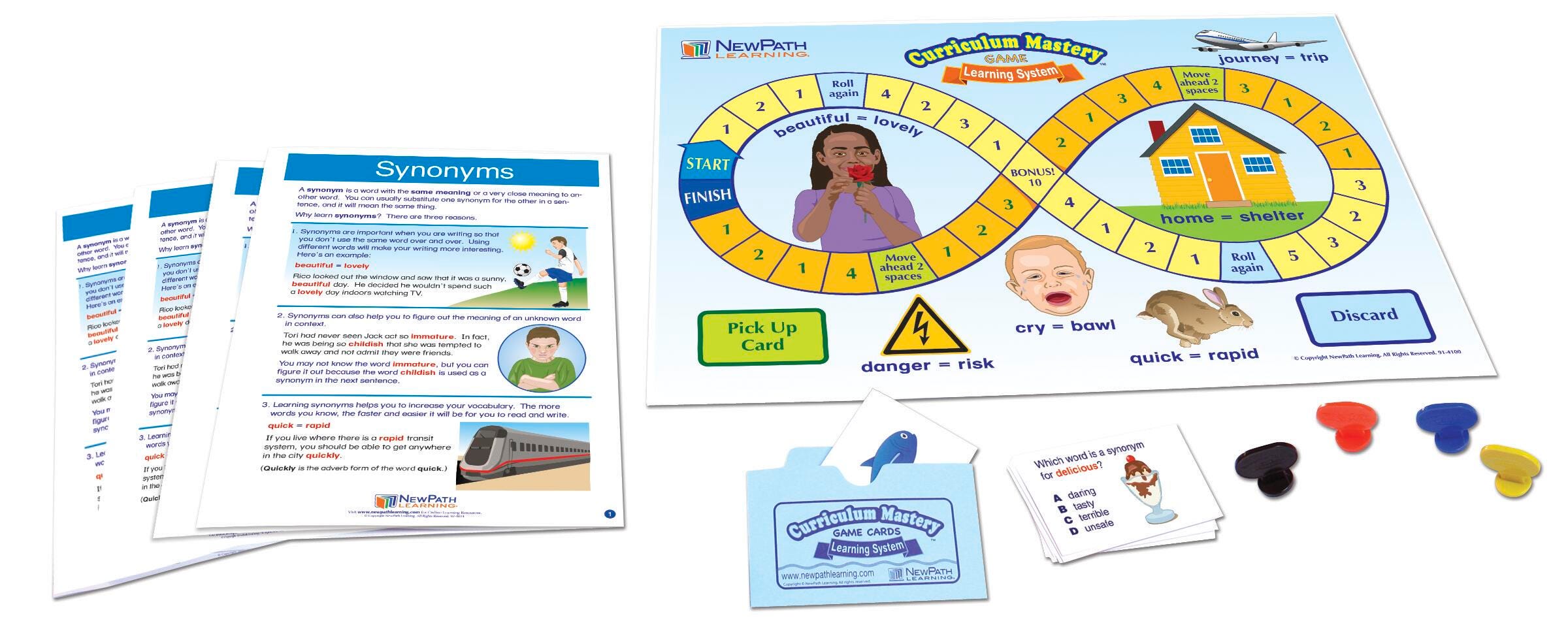 LEARNING CENTERS ELA/READING GR. 3-5 SYNONYMS
