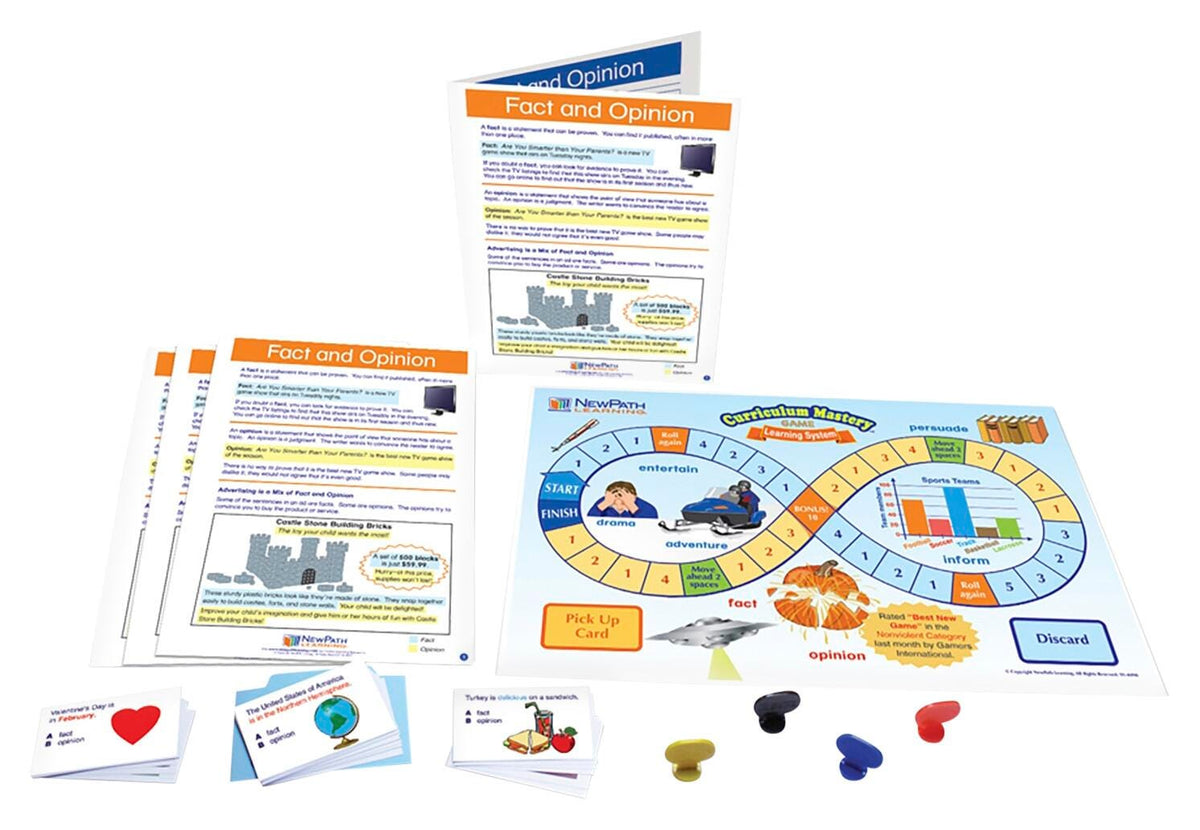 LEARNING CENTERS ELA/READING GR. 3-5 FACT AND OPINION