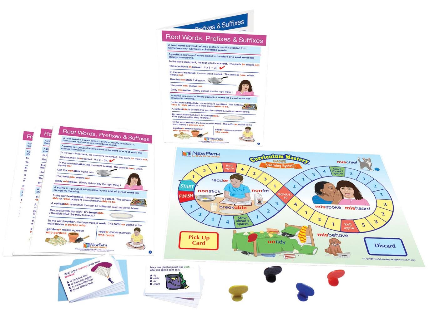 LEARNING CENTERS ELA/READING GR 3-5 ROOT WORDS PREFIXES SUFFIXES