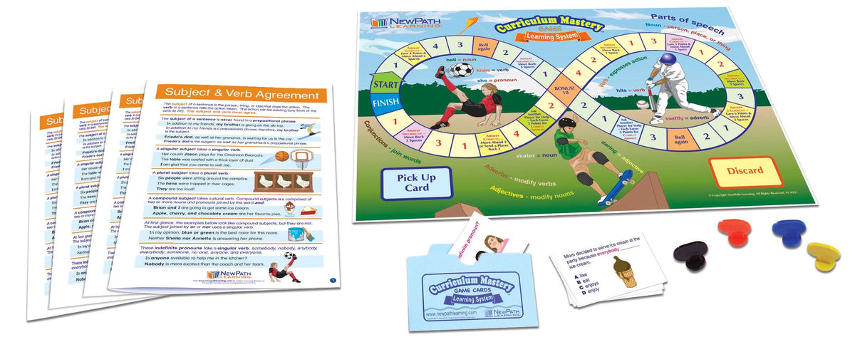 LEARNING CENTERS ELA/READING GR. 6-9 SUBJECT AND VERB AGREEMENT