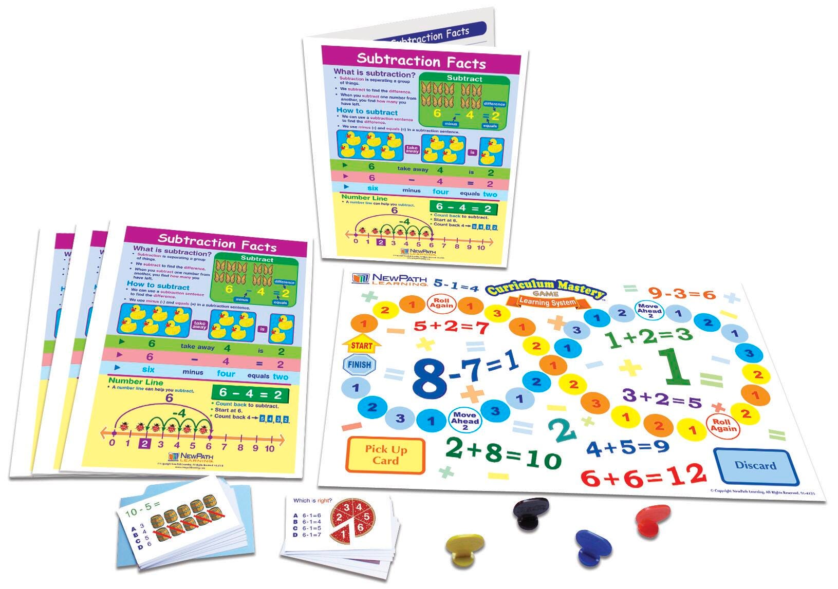 LEARNING CENTERS MATH GR. 1-2 SUBTRACTION FACTS