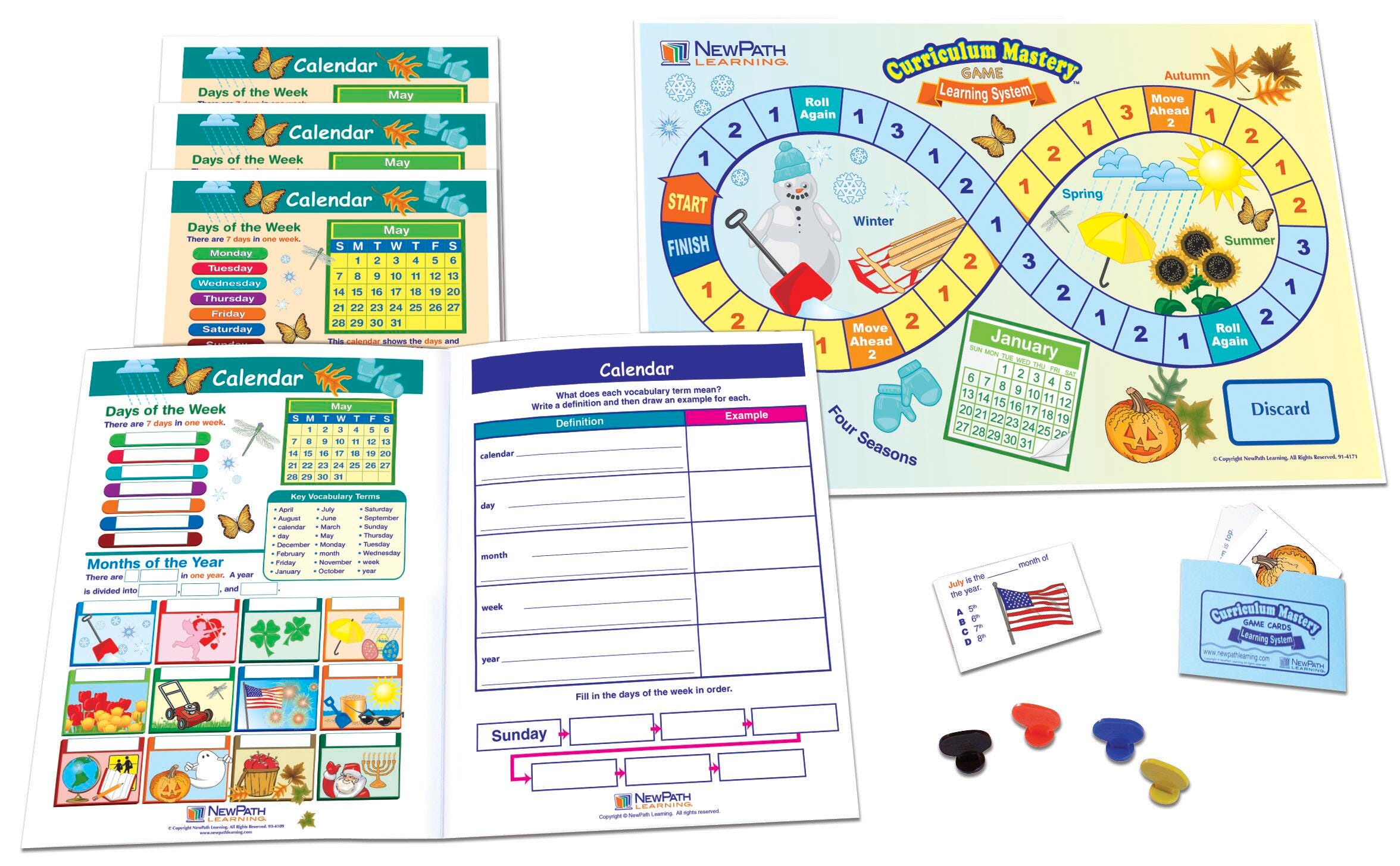 LEARNING CENTERS MATH GR. 1-2 CALENDAR