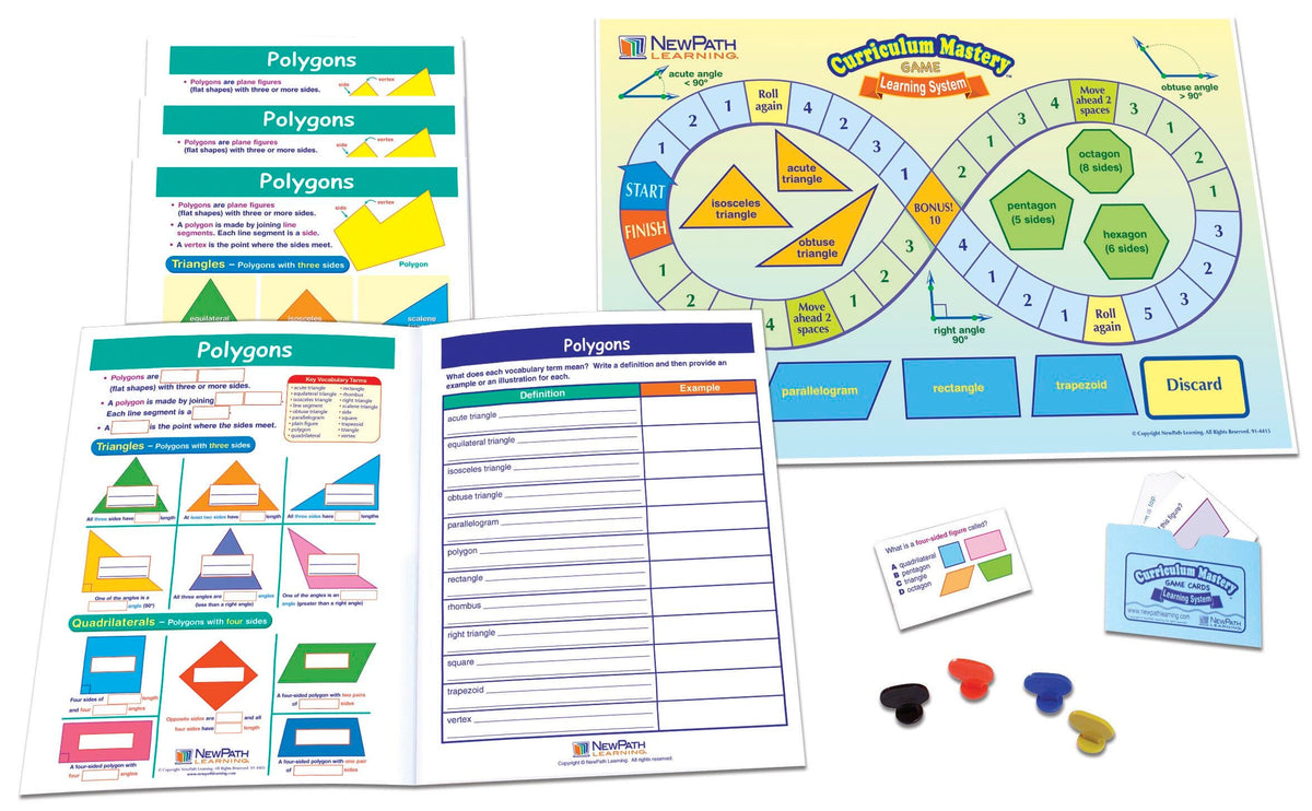 LEARNING CENTERS MATH GR. 3-5 POLYGONS