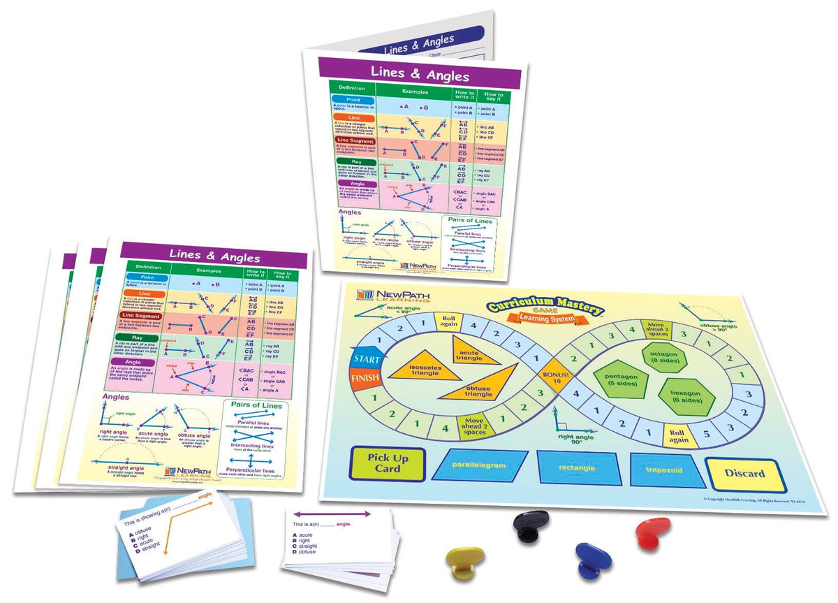 LEARNING CENTERS MATH GR. 3-5 LINES AND ANGLES