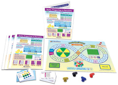 LEARNING CENTERS MATH GR. 3-5 RATIO PROPORTION AND PERCENT