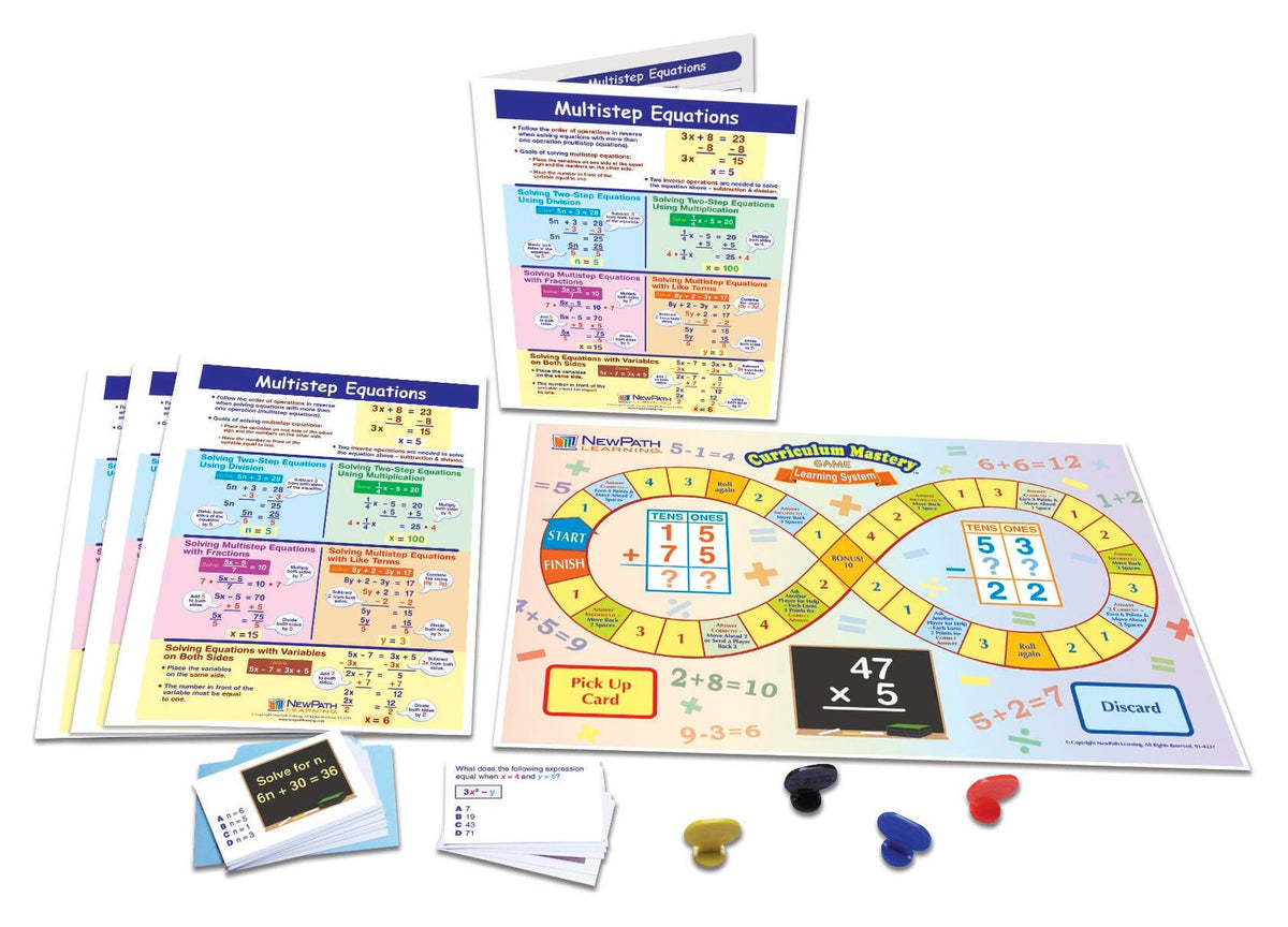 LEARNING CENTERS MATH GR. 6-9 MULTISTEP EQUATIONS