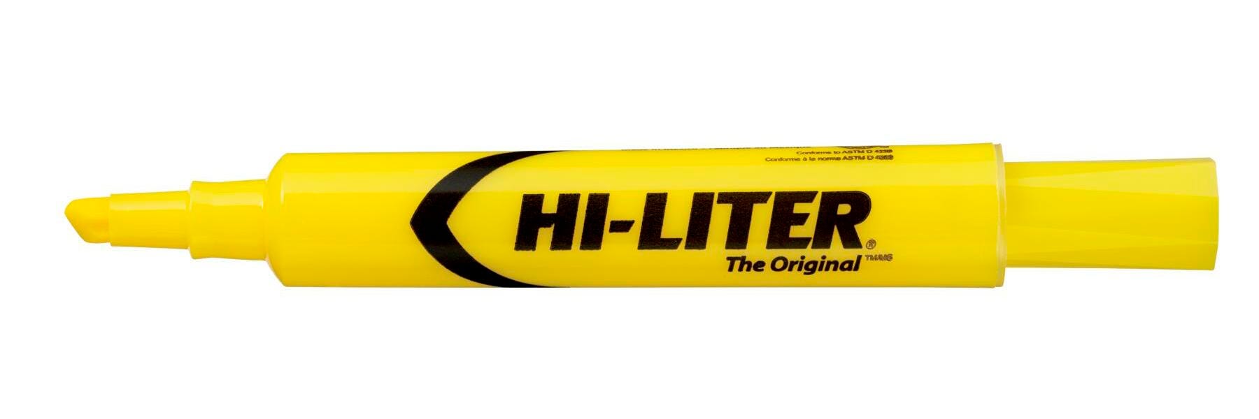 HIGHLIGHTER HI-LITER YELLOW PACK OF 36