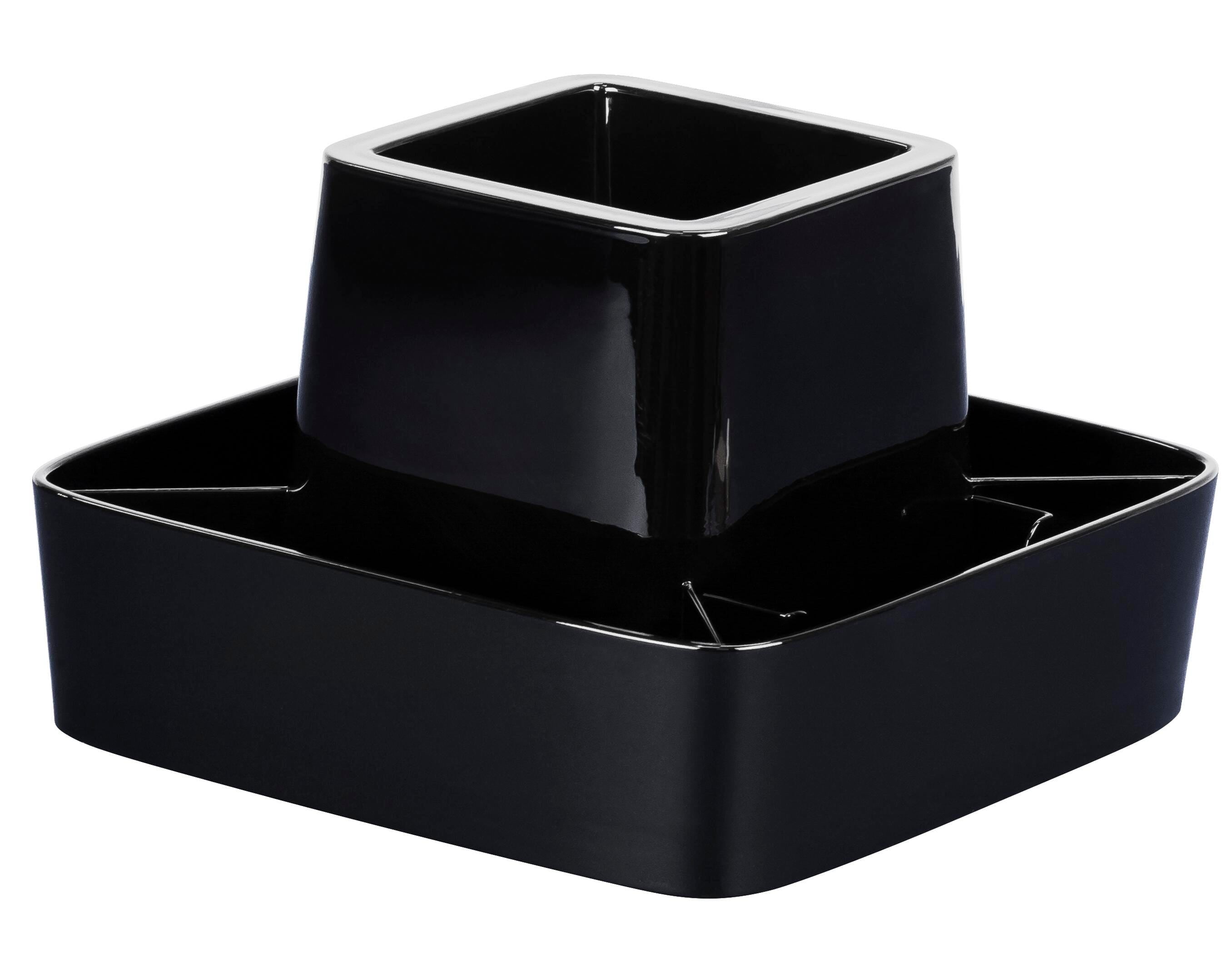 ORGANIZER - SPINNING DESK ORGANIZER BLACK PACK OF 4